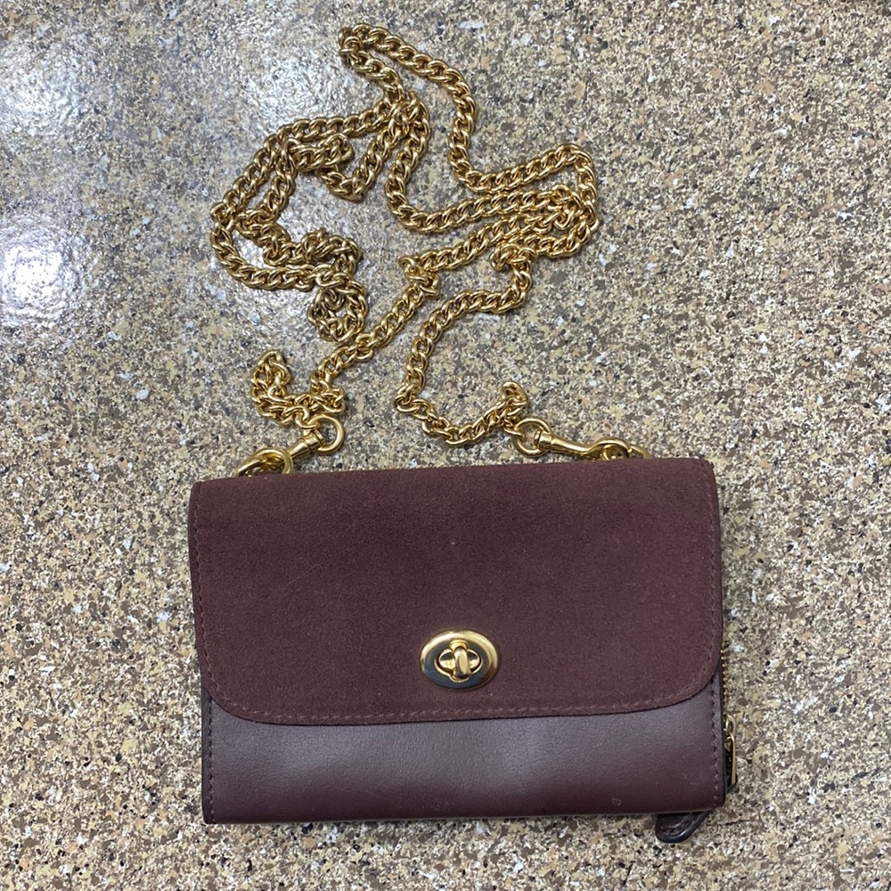 Coach Wallet/Bag with chain